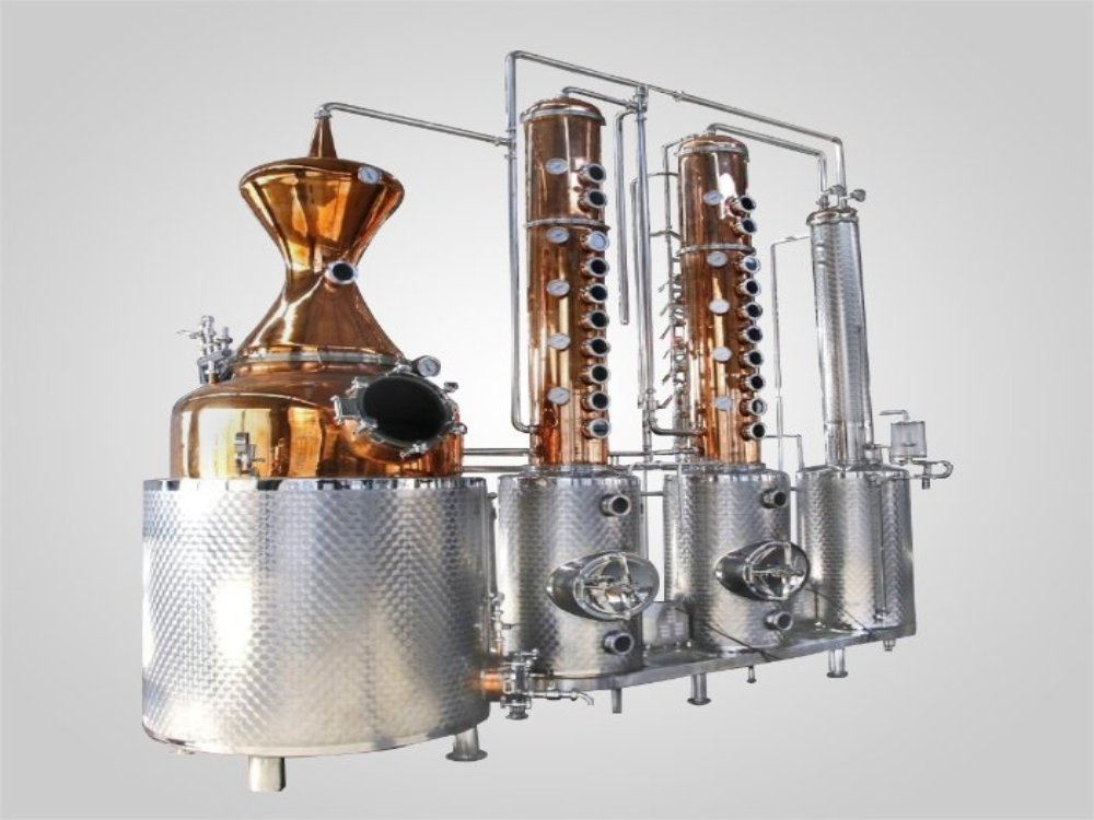 <b>Équipement de distillation de cuivre 1000L</b>